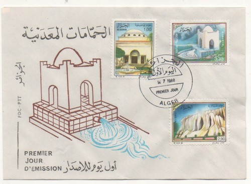 Fdc busta giorno algeria - 1, °