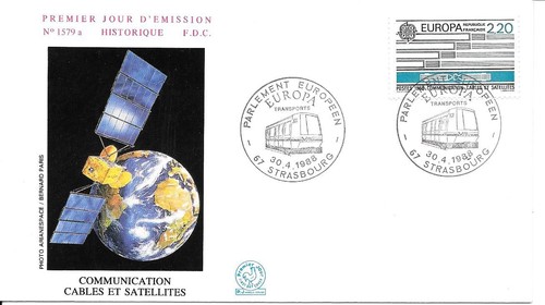 Francia 1988 fdc europa - francia,