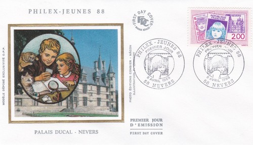 Francia 1988 fdc philex - francia,