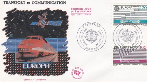 Francia 1988 fdc europa - francia, yt