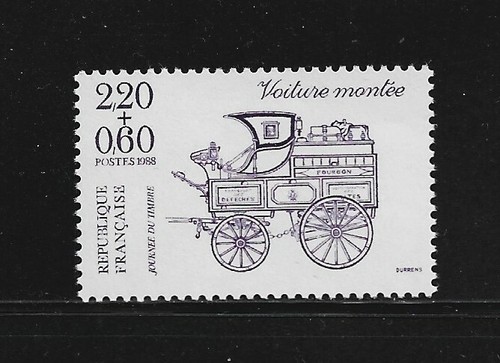 Francia año 1988 tema - 1988., tema: