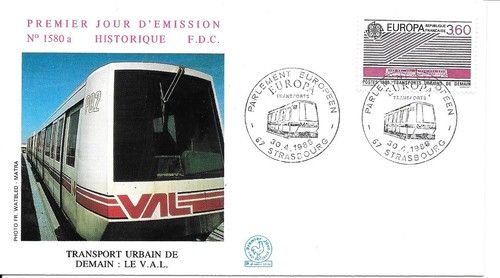 Francia 1988 fdc europa - francia,