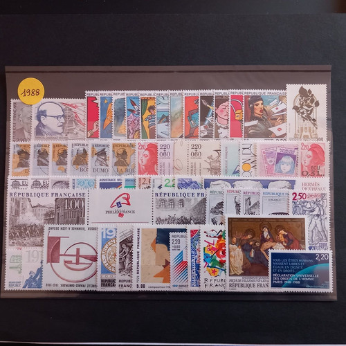 Francia 1988 annata completa - francia,
