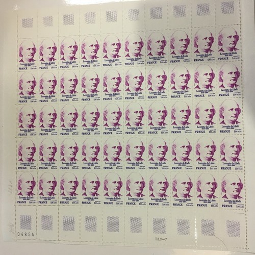 Timbre stamp france feuille - timbre,