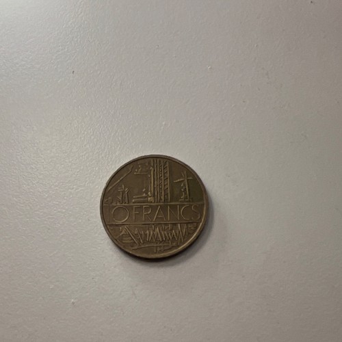 Moneta francia francs 1988 - moneta, 10