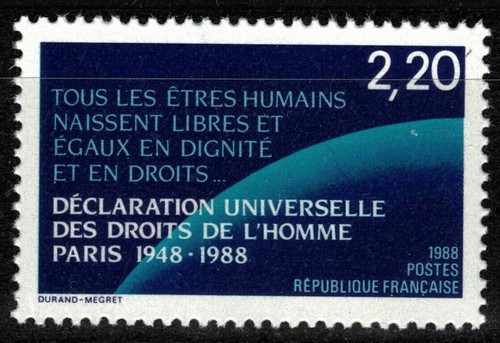 Francia 1988 diritti dell - 1988,