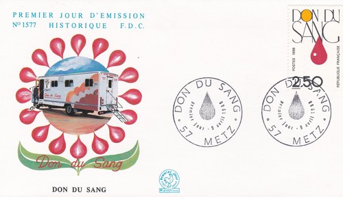 Francia 1988 fdc - 1988, di