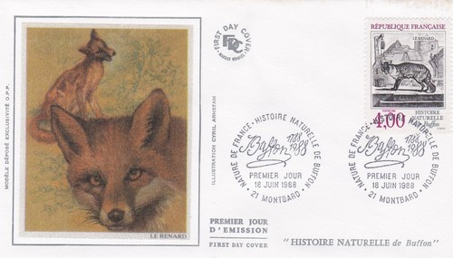 Francia 1988 fdc natura - francia,