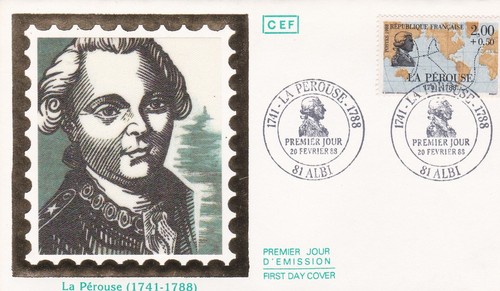 Francia 1988 fdc perousse - fdc,