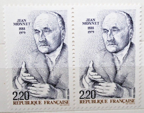 Francobolli francia 1988 jean - francobolli,