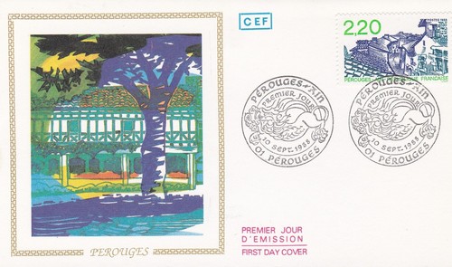 Francia 1988 fdc - fdc, perouges