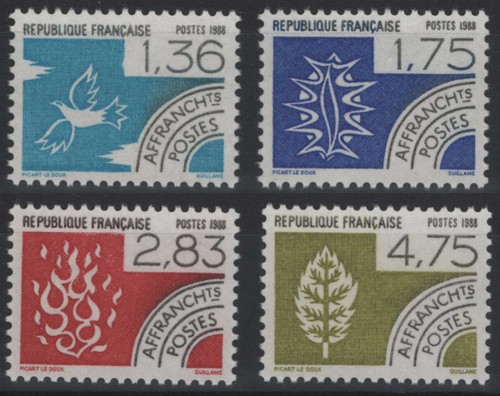 Francia 1988 preannullati i - preannullati, (i