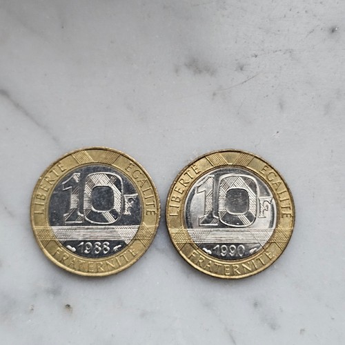 Coppia monete franchi - coppia, 10