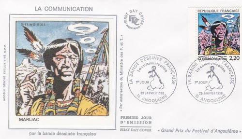 Francia 1988 fdc - fdc, la