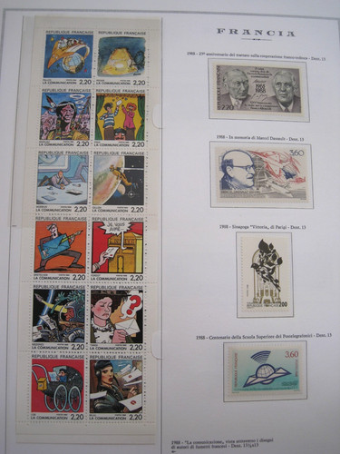 Francia anno 1988 mnh - francia,