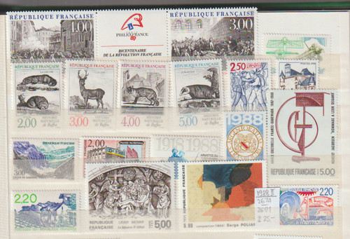 Francia lotto del - , 1988