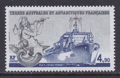 Antartide francese 1988 nave - francese, 1988,