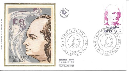 Francia 1978 fdc leconte - 1978, de