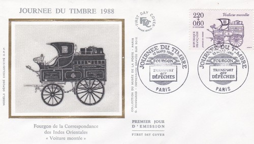 Francia 1988 fdc giornata - 1988,