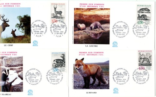 Francia 1988 lettera primo - francia,