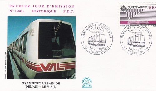 Francia 1988 fdc europa - francia,