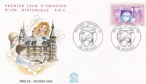 Francia 1988 fdc - francia,