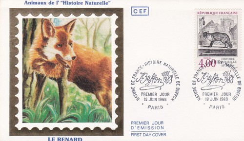 Francia 1988 fdc - natura, di
