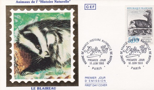 Francia 1988 fdc natura - 1988,