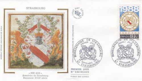Francia 1988 fdc bimillenario - 1988,