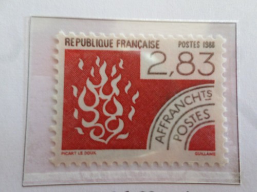 Francia 1988 francobollo - francia,