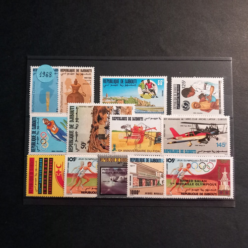 Rep djibouti 1988 annata - de,