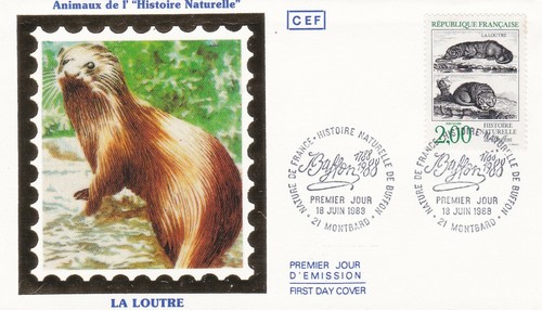 Francia 1988 fdc animali - fdc,