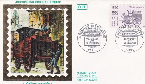 Francia 1988 fdc giornata del - 1988,