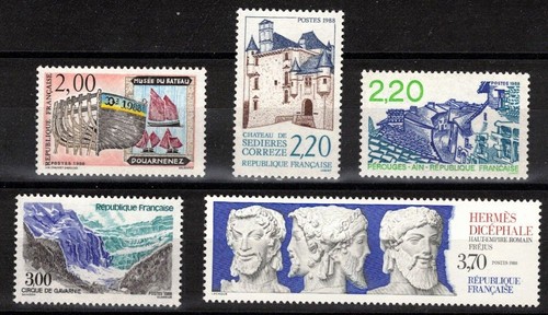 Francia 1988 serie - serie, turistica