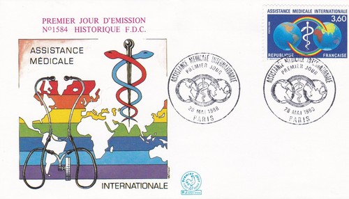 Francia 1988 fdc - 1988,