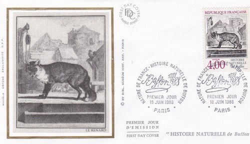 Francia 1988 fdc natura - fdc,