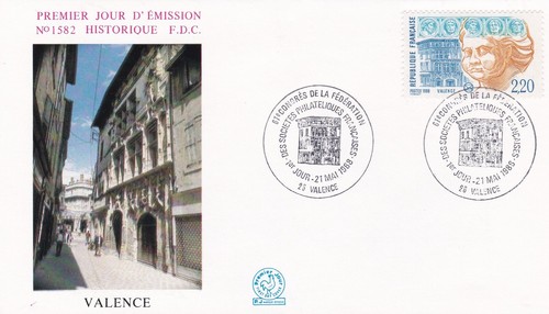 Francia 1988 fdc congresso - francia, 61