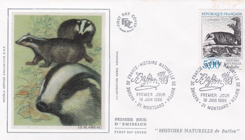 Francia 1988 fdc - francia, natura