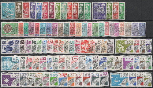 Timbres france preob année - france,