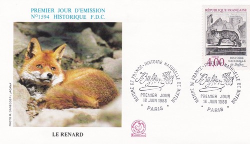 Francia 1988 fdc natura - 1988,