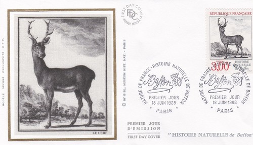 Francia 1988 fdc natura - fdc, di