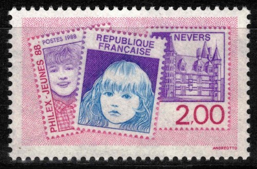 Francia 1988 philex jeunes - francia,