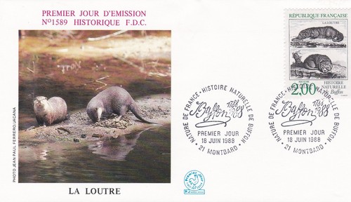 Francia 1988 fdc natura - francia, di